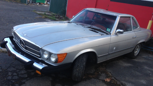 1976 Mercedes Benz 450SL convertible