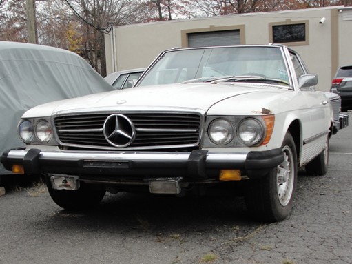 1975 Mercedes Benz 450SL convertible