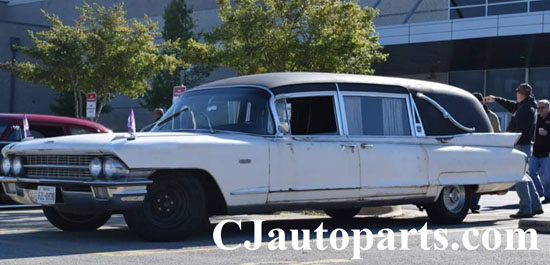 1962 Cadillac Commercial Chassis Hearse 