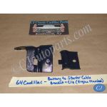 OEM 1964 Cadillac Deville Eldorado Fleetwood 429 ENGINE MOUNTED BATTERY TO STARTER POSITIVE CABLE WIRE BRACKET & CLIP