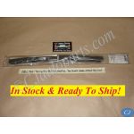 NEW 1965-1966 CADILLAC DEVILLE CALAIS 4DR HARDTOP REAR QUARTER WINDOW LEADING EDGE VERTICAL SEAL WEATHERSTRIP RIGHT & LEFT