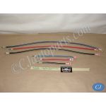 OEM 1971 1972 1973 1974 1975 1976  Cadillac Deville Eldorado Fleetwood Calais 1977 1978 Eldorado 6 WAY POWER BENCH SEAT CABLES - LONG & SHORT 6 CABLE SET