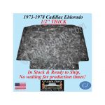 REM 1973 1974 1975 1976 1977 1978 CADILLAC ELDORADO HOOD INSULATION 1/2" THICK - IN STOCK - CADHIN120