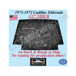 REM 1971-1972 CADILLAC ELDORADO HOOD INSULATION 1/2" THICK - IN STOCK - CADHIN115