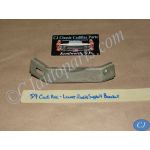 OEM 1959 1960 Cadillac Deville Fleetwood Eldorado RADIO LOWER DASH MOUNTING BRACKET SUPPORT BRACE