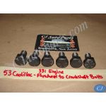 OEM 1949 1950 1951 1952 1953 1954 Cadillac Deville Eldorado Fleetwood 331 Engine FLYWHEEL TO CRANKSHAFT MOUNTING BOLTS ~ SET OF 6