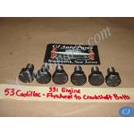 OEM 1949 1950 1951 1952 1953 1954 Cadillac Deville Eldorado Fleetwood 331 Engine FLYWHEEL TO CRANKSHAFT MOUNTING BOLTS ~ SET OF 6