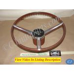 OEM 1965 1966 Cadillac Fleetwood Deville Eldorado Calais TILT TELESCOPIC STEERING WHEEL With HORN BUTTON RING & COLLAR