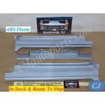 NEW ABS 1977 1978 1979 CADILLAC DEVILLE FLEETWOOD REAR BUMPER FILLER PANELS TO TRUNK & LICENSE PLATE - 3 PIECE SET