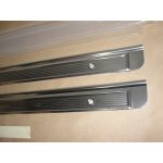 NEW 1977 1978 1979 1980 1981 1982 1983 1984 1985 CADILLAC DEVILLE FLEETWOOD GM 2 DOOR COUPE RWD DOOR SILL PLATES (PAIR) ~ BRAND NEW ~