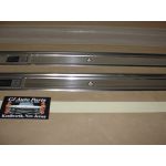 NEW 1977 1978 1979 1980 1981 1982 1983 1984 1985 CADILLAC DEVILLE FLEETWOOD GM 2 DOOR COUPE RWD DOOR SILL PLATES (PAIR) ~ BRAND NEW ~