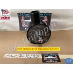 REBUILT 1961-1962 CADILLAC DEVILLE ELDORADO FLEETWOOD POWER STEERING PUMP WITH REPLACEMENT REPLICA RESERVOIR