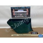 OEM 1971 1972 1973 1974 1975 1976 Cadillac Deville Eldorado Fleetwood Calais RIGHT PASSENGER SIDE KICK PANEL WASTE BASKET TRASH CAN Dark Green