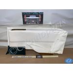 OEM 1971 1972 1973 1974 1975 1976 Cadillac Coupe Deville Calais 2 Dr RIGHT PASSENGER SIDE REAR LOWER DOOR PANEL ARM REST ~ WHITE WITH GREEN CARPET