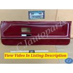 OEM 1971 1972 1973 1974 1975 1976 Cadillac Coupe Deville Calais 2 Door RIGHT PASSENGER SIDE FRONT LOWER DOOR PANEL RED