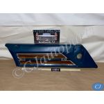 OEM 1971 1972 Cadillac Sedan Deville Fleetwood Calais 4 Door LEFT DRIVER SIDE FRONT UPPER DOOR PANEL TRIM DARK BLUE
