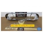 OEM 1965 1966 Cadillac Deville Eldorado Calais Fleetwood CHROME DASH SPEEDOMETER INSTRUMENT CLUSTER BEZEL TRIM #1482903