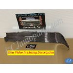 OEM 1961 Cadillac Deville Eldroado Fleetwood DASH CHROME SPEAKER GRILL TRIM WITH EMBLEM #1475164