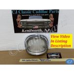 OEM 1959 Cadillac Fleetwood Eldorado BACK-UP REVERSE LIGHT LENS BEZEL ESCUTCHEON #5949903