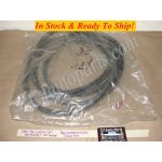 STEELE RUBBER 1954 1955 1956 CADILLAC DEVILLE SERIES 62 GM 2DR/4DR HARDTOP REAR WINDSHIELD WINDOW GASKET WEATHERSTRIP SEAL  #70-0699-81