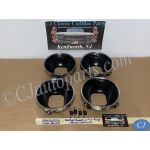 OEM 1969 1970 1971 1972 1973 1974 Cadillac Deville Eldorado Fleetwood Calais LEFT & RIGHT INNER & OUTER HEADLIGHT BUCKETS WITH TRIM RINGS #5963839/#5963840/#5963838