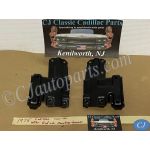 OEM 1975 1976 Cadillac Deville Fleetwood Calais 1975 1976 1977 1978 Cadillac Eldorado UPPER RADIATOR HOLD DOWN MOUNTING BRACKETS - PAIR #1605376/#1605375