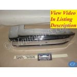 OEM 1974 1975 1976 Cadillac Deville Calais Fleetwood LEFT DRIVER SIDE FRONT BUMPER UPPER END CORNER BAR #3516089