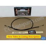 OEM 1962 1963 1964 1965 1966 1967 1968 1969 1970 Cadillac Deville Fleetwood Calais 1962 1963 1964 1965 1966 1967 1968 1969 1970 1971 Eldorado POWER TRUNK DECK LID PULLDOWN BOWDEN CABLE #4844174