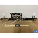 OEM 1961 CADILLAC DEVILLE ELDORADO FLEETWOOD CENTER DASH CLIMATE CONTROL CHROME BEZEL TRIM #1475165