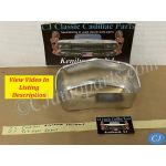 OEM 1962 Cadillac Deville Eldorado Fleetwood BRAKE LIGHT TAIL LIGHT ALUMINUM ESCUTCHEON INSERT BEZEL #1477414