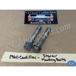 OEM 1959 1960 CADILLAC 390 ENGINE STARTER MOTOR MOUNTING BOLTS ~ SET OF 2