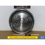 OEM 1970 Cadillac DevilleFleetwood Calais 15" HUB CAP WHEEL COVER WITH EMBLEM #001- (1 HubCap)