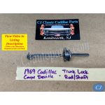 OEM 1969 1970 Cadillac Deville Calais Fleetwood TRUNK LOCK ROD SHAFT WITH COUPLING #9808423