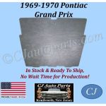 REM 1969 1970 PONTIAC GRAND PRIX HOOD INSULATION IN STOCK - 1" THICK - GPX-HIN-040