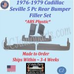 NEW 1977 1978 1979 Cadillac Deville & Fleetwood 2 Piece Front Fender Filler Set