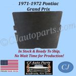REM 1971-1972 PONTIAC GRAND PRIX HOOD INSULATION IN STOCK - 1/2" THICK - GPX-HIN-045