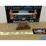 NEW 1965 1966 CADILLAC DEVILLE ELDORADO FLEETWOOD CALAIS DASH IN-CAR TEMP SENSOR GRILL COVER TRIM - RED