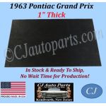 REM 1963 PONTIAC GRAND PRIX HOOD INSULATION IN STOCK- 1" THICK - GPX-HIN-010