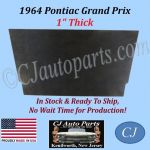 REM 1964 PONTIAC GRAND PRIX HOOD INSULATION IN STOCK - 1" THICK - GPX-HIN-015