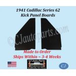 NEW 1941 Cadillac Series 62 Kick Panel Board 2 Piece Set CAD-KPN-130