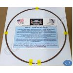 NEW 1969 1970 Cadillac Deville Fleetwood Calais Eldorado Steering Wheel Woodgrain Insert Inlay Trim - Made in USA