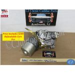 REBUILT 1959 1960 1961 1962 CADILLAC DEVILLE ELDORADO FLEETWOOD FACTORY ORIGINAL WINDSHIELD WIPER MOTOR W/NEW WASHER PUMP