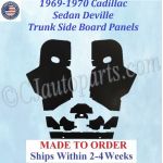 1969 1970 Cadillac Sedan Deville Hardtop TRUNK SIDE BOARD PANELS #CAD-SDP-335