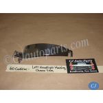 OEM 1960 Cadillac Deville Eldorado Fleetwood LEFT SIDE HEADLIGHT BUCKET HOUSING CHROME TRIM EXTENSION MOLDING #1473367