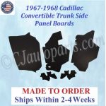 NEW 1965-1966 Cadillac Coupe Deville Hardtop TRUNK SIDE BOARD PANELS #CAD-SDP-280