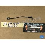 OEM 1974 1975 1976 Cadillac Eldorado Deville Fleetwood Calais DASH GLOVE BOX DOOR CATCH CABLE