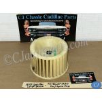 OEM 1971 1972 1973 1974 1975 1976 Cadillac Deville Eldorado Calais Fleetwood Commercial Chassis 1976 1977 Seville A/C BLOWER MOTOR SQUIRREL CAGE #3027062