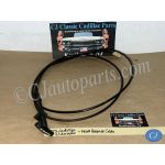 OEM 1971 1972 1973 Cadillac Deville Fleetwood Calais Eldorado Commercial Chassis HOOD RELEASE CABLE HANDLE LEVER CONTROL