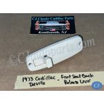 OEM 1971 1972 1973 1974 1975 1976 Cadillac Deville Calais 1971 1972 1973 1974 1975 1976 1977 1978 Eldorado FRONT SEAT BACK RELEASE LEVER HANDLE KNOB - OFF WHITE - #9836756/#9836755