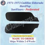 1971 1972 1973 Cadillac Eldorado HardTop SUNVISORS (PAIR) #CAD-SVR-520
